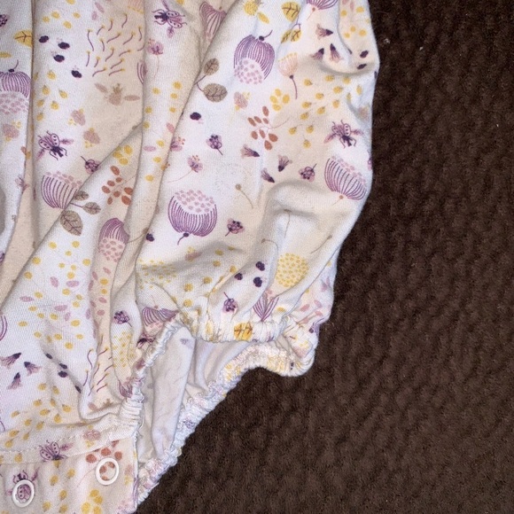 Bird & Bean Floral Dandelion Bubble Romper 12-18m - Picture 5 of 6